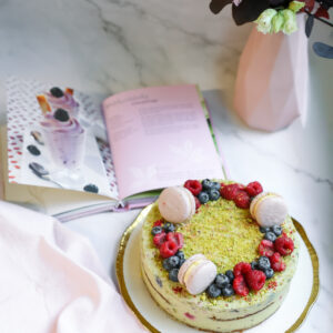 Vaarika-pistaatsiatort